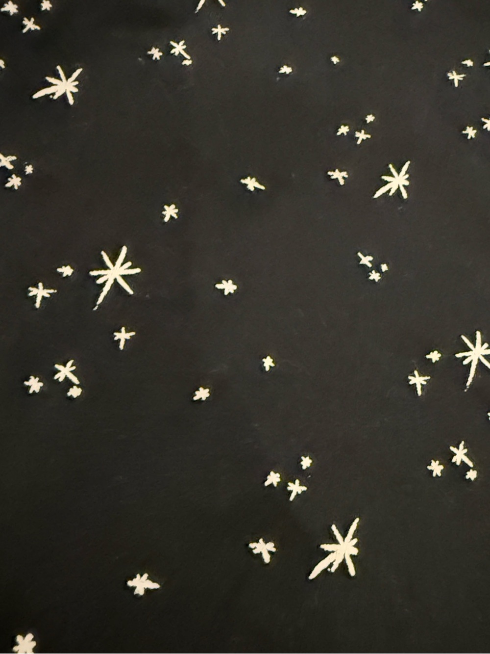 Snoo Black galaxy mattress cover